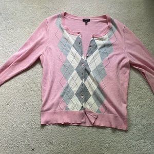 Talbots Argyle Cardigan